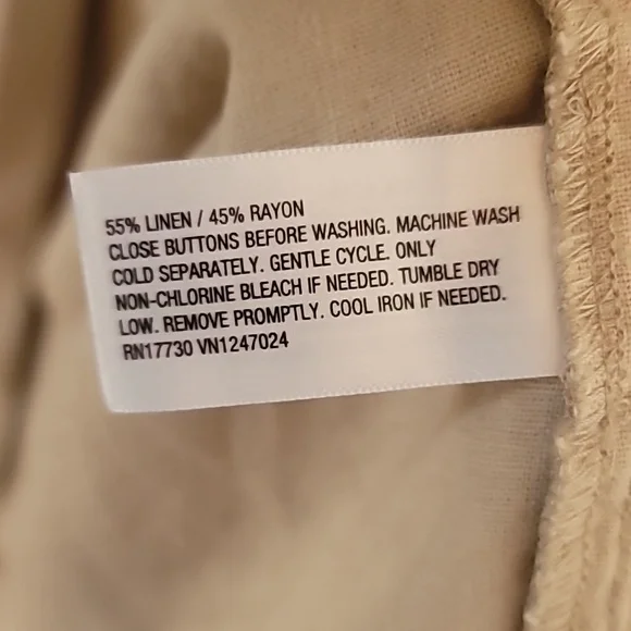 A New Day Linen Blend Spring Coat - Picture 4 of 6